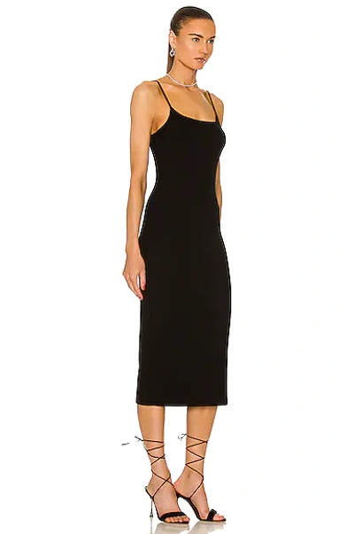 Shop L Agence Iliana Cami Midi Dress In Black