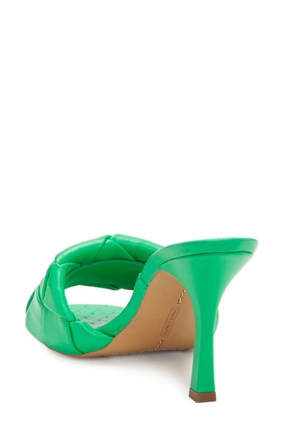 Shop Vince Camuto Brelanie Braided Strap Sandal In Lotus Green