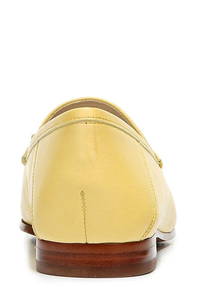 Shop Sam Edelman Lior Loafer In Honeydew Leather