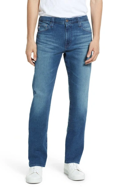Shop Ag Everett Slim Straight Leg Jeans In Breaker Point
