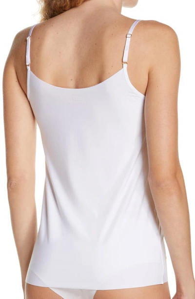 Commando Butter Scoop Neck Spandex Camisole In White
