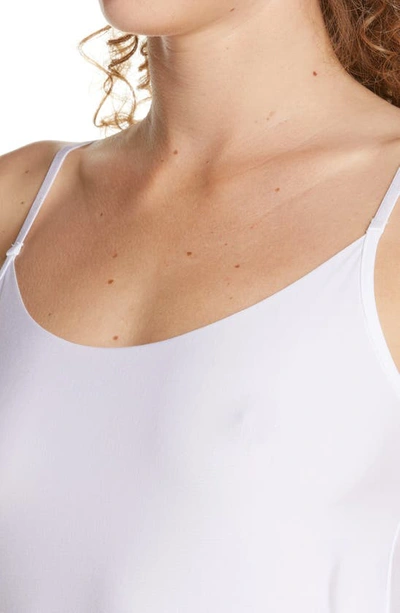 Commando Butter Scoop Neck Spandex Camisole In White