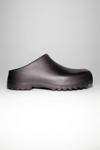 Shop Cos Square-toe Moulded Clogs In Brown