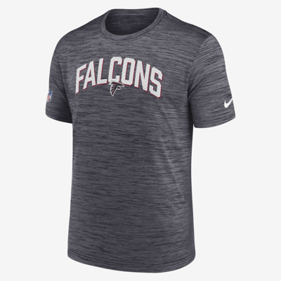 Shop Nike Men's Dri-fit Velocity Athletic Stack (nfl Atlanta Falcons) T-shirt In Black
