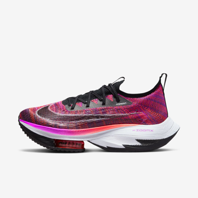 Shop Nike Women's Air Zoom Alphafly Next% Flyknit Road Racing Shoes In Purple