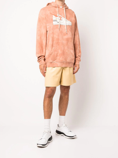 Mostly Heard Rarely Seen 8-bit Tie-dye Sneakers Hoodie In Pink
