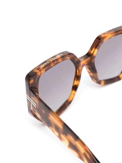 Marc Jacobs Oversized-frame Sunglasses In Neutrals