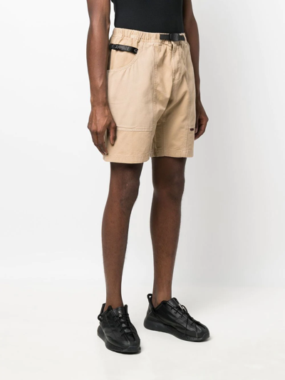 Gramicci Belted-waist Bermuda Shorts In Neutrals