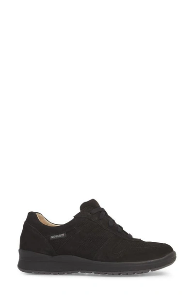 Shop Mephisto Rebecca Perforated Sneaker In Black