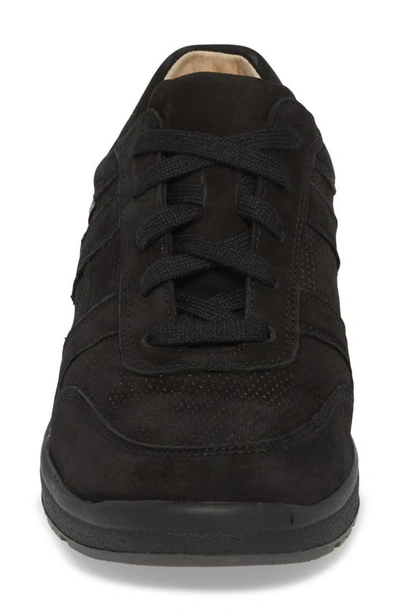 Shop Mephisto Rebecca Perforated Sneaker In Black