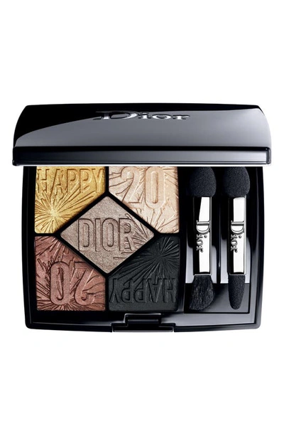 Shop Dior Happy 2020 5 Couleurs Eyeshadow Palette In 017 Celebrate In Gold