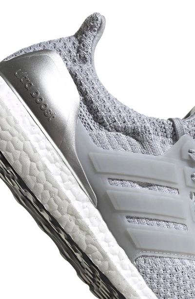 Shop Adidas Originals Ultraboost Dna Running Shoe In Silver/ Silver/ Grey