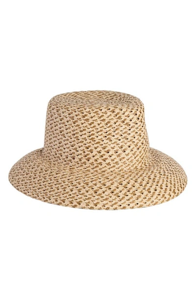 Shop Eric Javits Squishee Mita Ii Hat In Peanut
