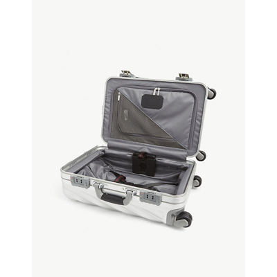 Shop Tumi Silver International Expandable Carry-on 19 Degree Aluminium Suitcase