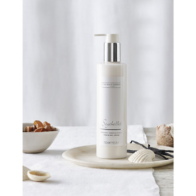 Shop The White Company None/clear Seychelles Hand & Nail Cream 250ml