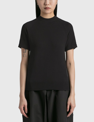 Hyein Seo Black Nylon Sweater In Black