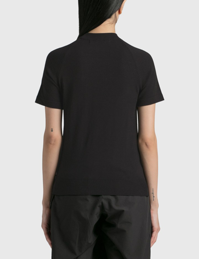 Hyein Seo Black Nylon Sweater In Black