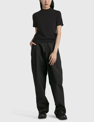 Hyein Seo Black Nylon Sweater In Black