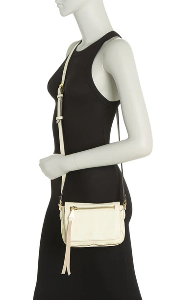 Shop Aimee Kestenberg Sorrento Leather Crossbody Bag In Vanilla Ice
