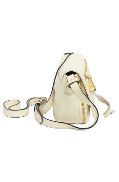 Shop Aimee Kestenberg Sorrento Leather Crossbody Bag In Vanilla Ice