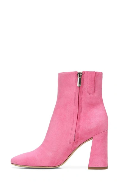 Shop Sam Edelman Codie Square Toe Bootie In Pink Confetti Leather