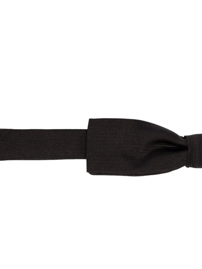 Dsquared2 Clip-on Slim Bow Tie In Black