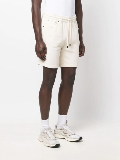 Shop Mouty Drawstring-fastedning Waistband Shorts In Neutrals
