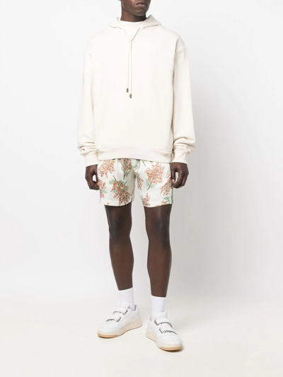 Mouty Drawstring-fastening Detail Hoodie In Neutrals