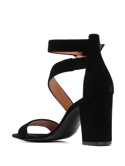 Shop Via Roma 15 High-heel Sandals In 黑色