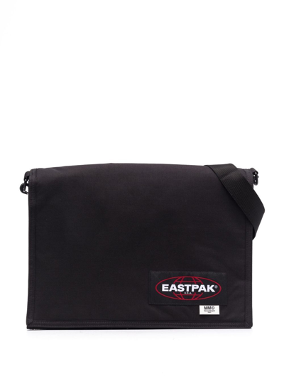 Shop Mm6 Maison Margiela X Eastpak Crew Xl Shoulder Bag In Black