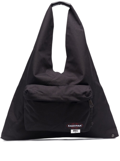Shop Mm6 Maison Margiela X Eastpak Japanese Tote Bag In Black