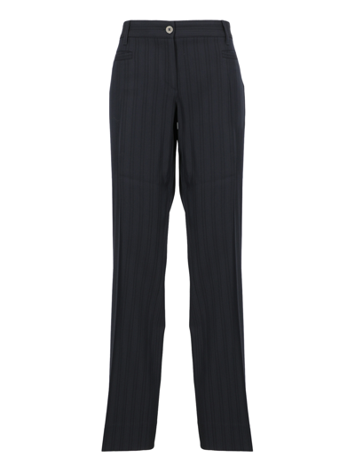 Pre-owned Dolce & Gabbana Trousers In Navy