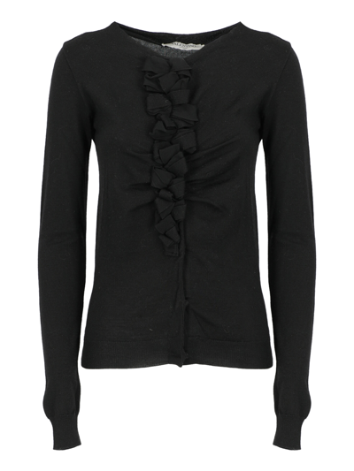 Pre-owned Valentino Women's Knitwear & Sweatshirts -  - In Black Wool