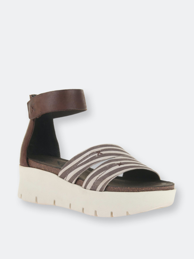 Shop Otbt Montauk Platform Sandals In Brown