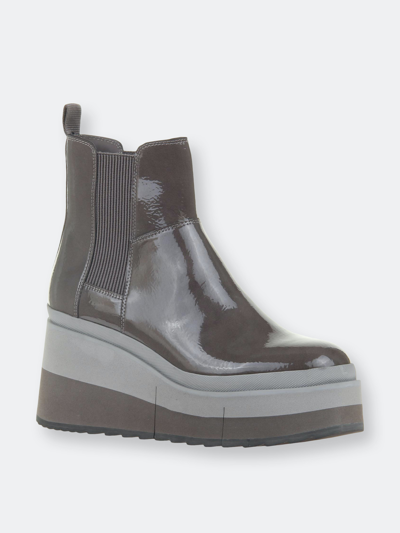 Shop Naked Feet Guild Platform Chelsea Boots In Grey