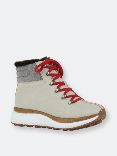 Shop Otbt Buckly Sneaker Boots In White