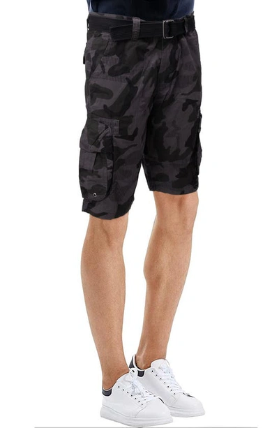 X-ray Cargo Shorts In Charcoal Camo