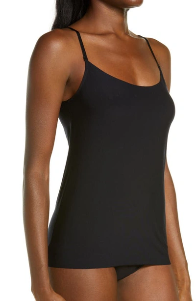 Commando Butter Scoop Neck Spandex Camisole In Black