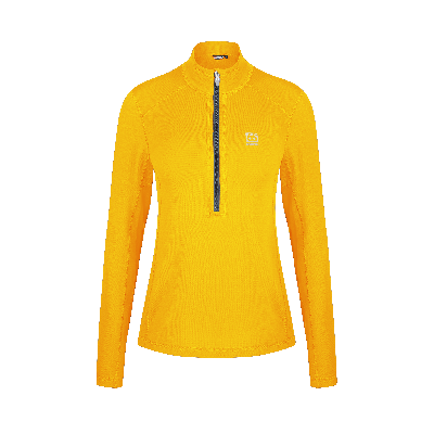 Shop 66 North Women's Straumnes Tops & Vests In Bright Yellow Moss