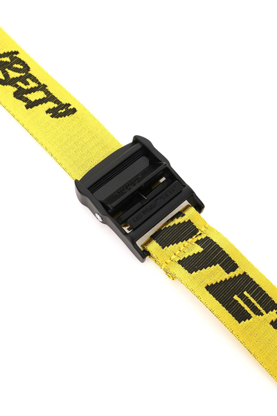 Shop Off-white Industrial Belt In Yellow,black