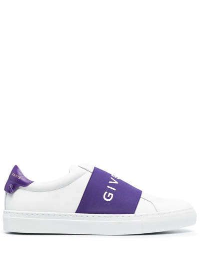 Shop Givenchy Women's White Leather Slip On Sneakers