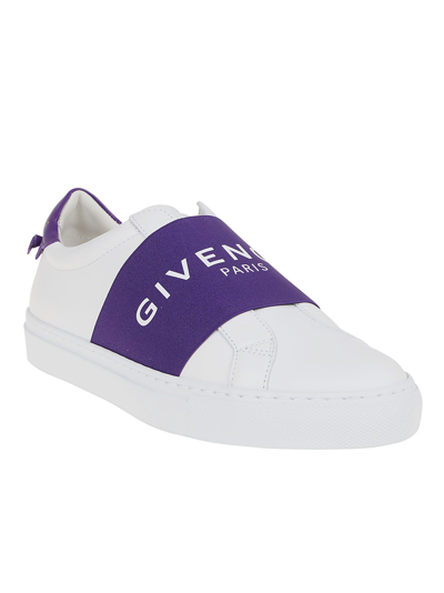 Shop Givenchy Women's White Leather Slip On Sneakers