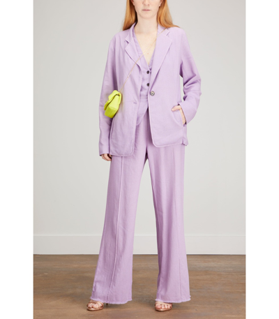 Shop Raquel Allegra Blazer In Lavender In Purple