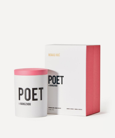 Shop Nomad Noe Poet In Hangzhou Bamboo & Tuberose Scented Candle 220g In Multicoloured