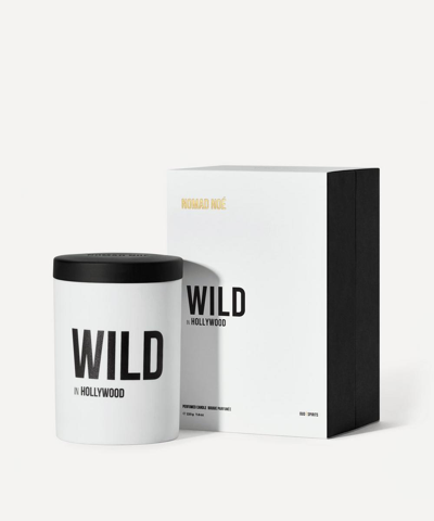 Shop Nomad Noe Wild In Hollywood Oud & Spirits Scented Candle 220g In Multicoloured