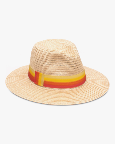 Shop Eugenia Kim Courtney Fedora In Multicolor/natural/yellow