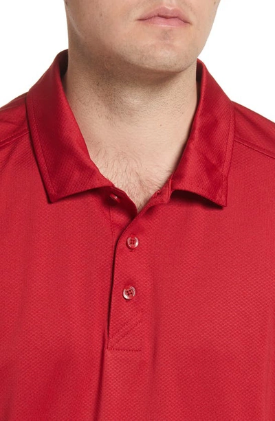 Cutter & Buck Prospect Drytec Performance Polo In Cardinal Red