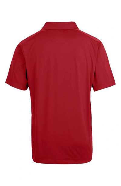 Cutter & Buck Prospect Drytec Performance Polo In Cardinal Red