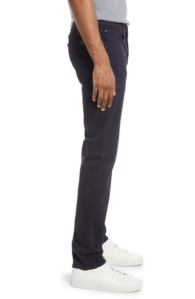 7 For All Mankind Slimmy Slim Fit Twill Five Pocket Pants In Emea Blue