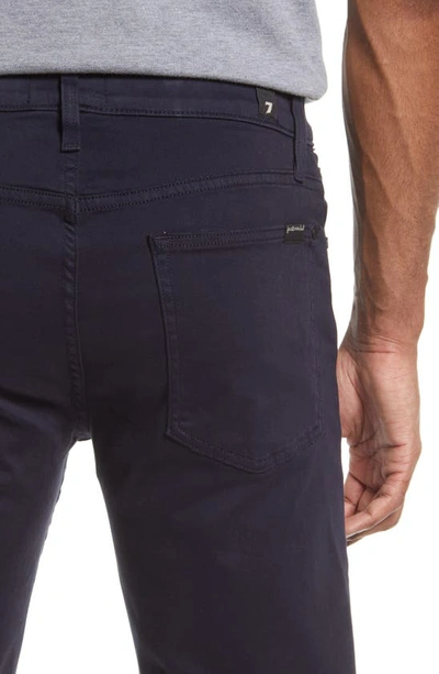 Shop 7 For All Mankind Slimmy Clean Pocket Slim Fit Jeans In Emea Blue